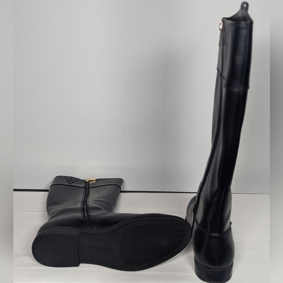 NEW Tommy Hilfiger Womens SHYENNE Equestrian Boot black sz 10 - Picture 4 of 5